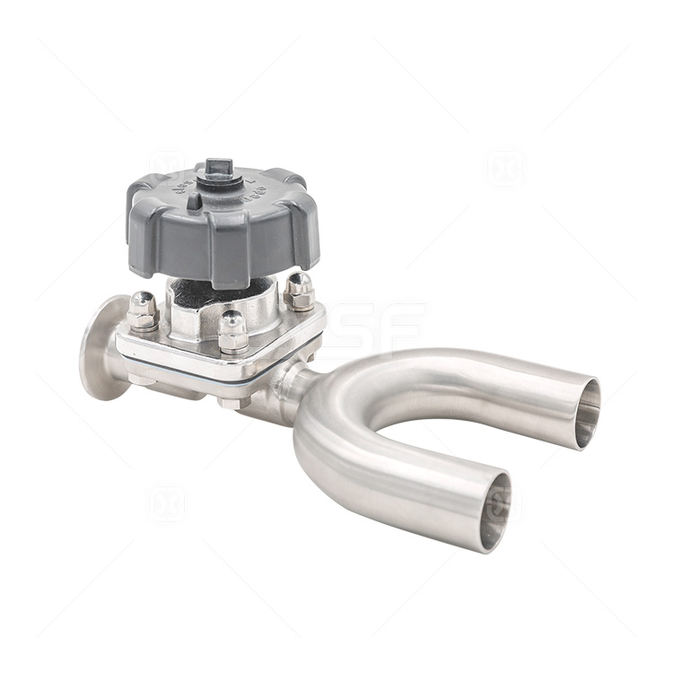 U-type diaphragm valve